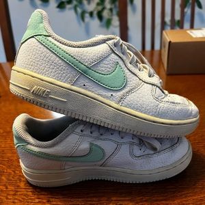 Kids Nike Air Leather Sneakers